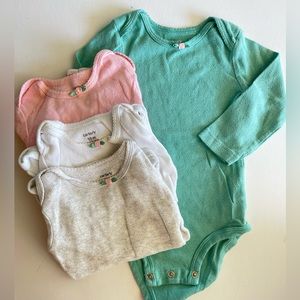 Carter’s 18m long sleeve onesies
